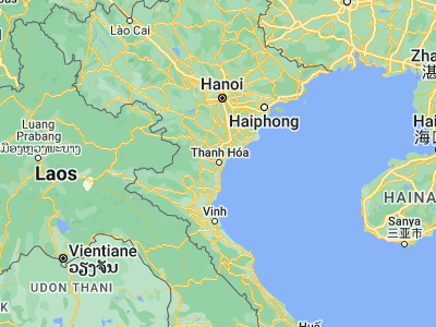 Map showing location of Thanh Hóa (19.8, 105.76667)
