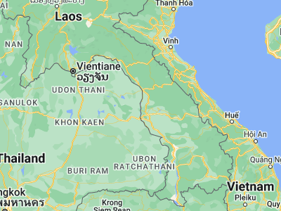 Map showing location of That Phanom (16.93636, 104.71039)