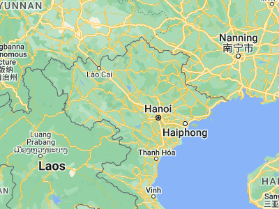Map showing location of Thị xã Phú Thọ (21.39883, 105.22702)
