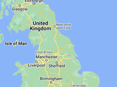 Map showing location of Thirsk (54.23298, -1.34411)
