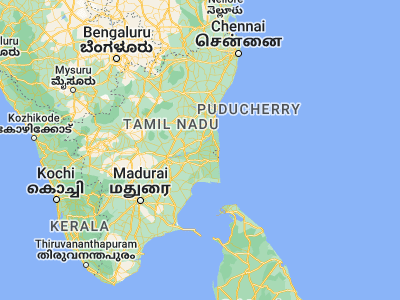 Map showing location of Thiruvidaimaruthur (10.99857, 79.45227)