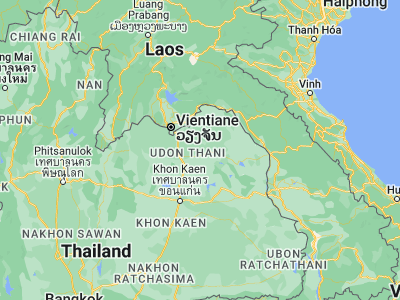 Map showing location of Thung Fon (17.47167, 103.26033)