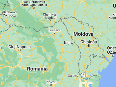Map showing location of Ţibucani (47.1, 26.53333)