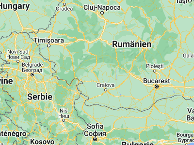 Map showing location of Ţicleni (44.88333, 23.4)