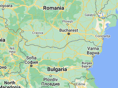 Map showing location of Ţigăneşti (43.9, 25.36667)
