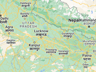 Map showing location of Tikaitnagar (26.94584, 81.56544)