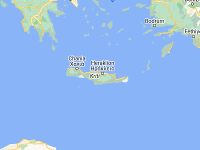 Map showing location of Tílisos (35.29607, 25.01587)