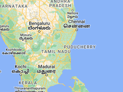 Map showing location of Tirukkoyilur (11.9662, 79.20259)