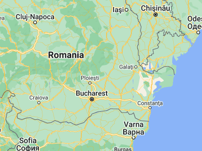 Map showing location of Tisău (45.16667, 26.51667)