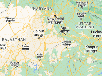 Map showing location of Todabhim (26.91667, 76.81667)