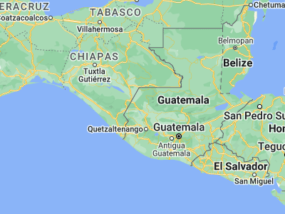 Map showing location of Todos Santos Cuchumatán (15.51667, -91.61667)