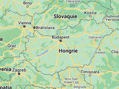 Map showing location of Tököl (47.32178, 18.96249)