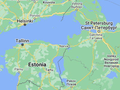 Map showing location of Toila (59.42361, 27.5025)