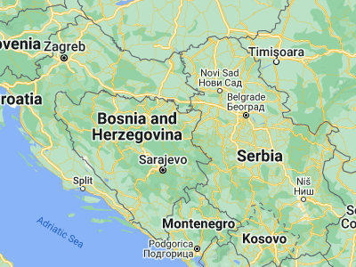 Map showing location of Tojšići (44.50133, 18.78523)
