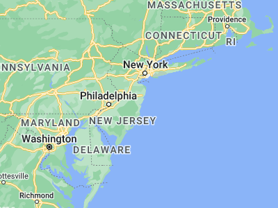 Map showing location of Toms River (39.95373, -74.19792)
