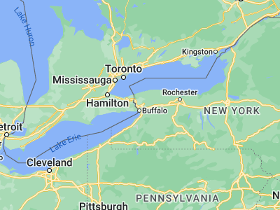 Map showing location of Tonawanda (43.02033, -78.88032)