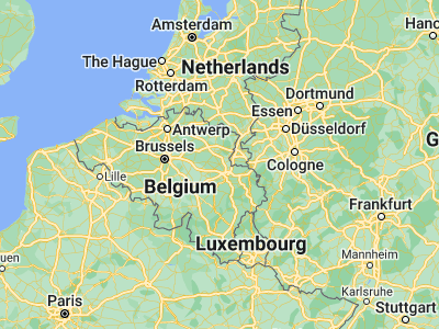 Map showing location of Tongeren (50.78054, 5.46484)