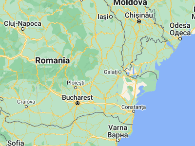 Map showing location of Topliceni (45.41667, 27)
