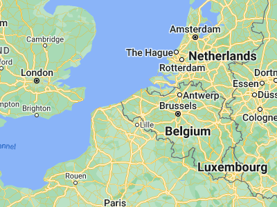 Map showing location of Torhout (51.0656, 3.10085)