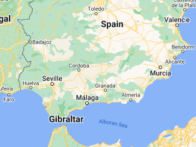 Map showing location of Torredonjimeno (37.76748, -3.95776)