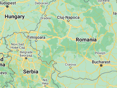 Map showing location of Toteşti (45.56667, 22.88333)