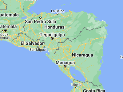 Map showing location of Totogalpa (13.56269, -86.49239)