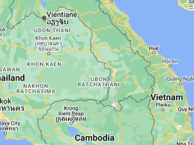 Map showing location of Trakan Phut Phon (15.61183, 105.02147)