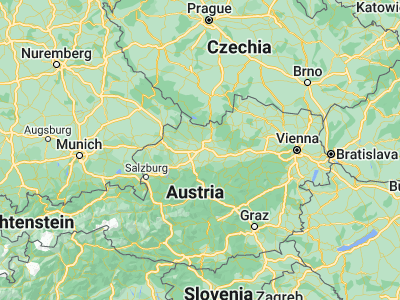 Map showing location of Traun (48.22656, 14.23459)