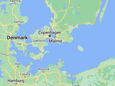 Map showing location of Trelleborg (55.37514, 13.15691)