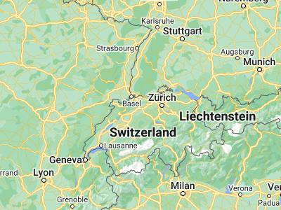 Map showing location of Trimbach (47.3656, 7.8868)