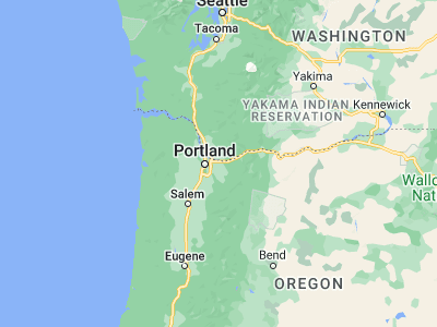 Map showing location of Troutdale (45.53929, -122.38731)