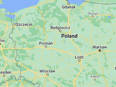 Map showing location of Trzemeszno (52.56139, 17.82311)