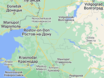 Map showing location of Tselina (46.53381, 41.03284)