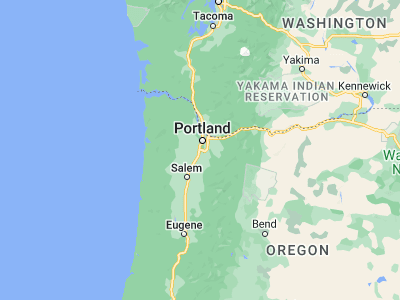 Map showing location of Tualatin (45.38401, -122.76399)