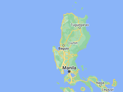 Map showing location of Tubao (16.3482, 120.4122)