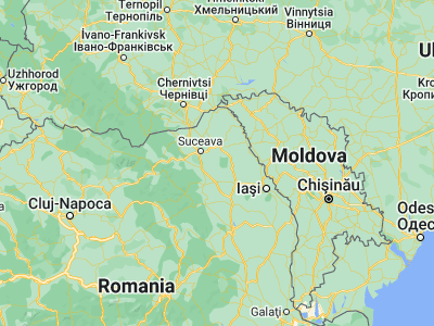 Map showing location of Tudora (47.51667, 26.63333)