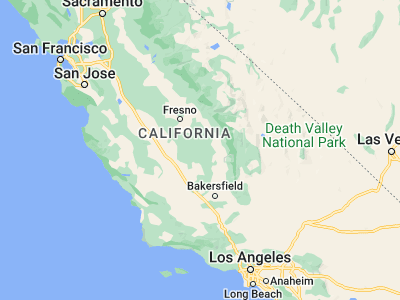 Map showing location of Tulare (36.20773, -119.34734)