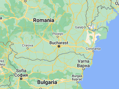 Map showing location of Tunari (44.55, 26.15)