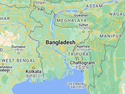 Map showing location of Tungi (23.89, 90.40583)