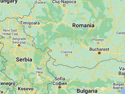 Map showing location of Turburea (44.71667, 23.51667)