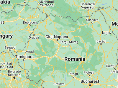 Map showing location of Turda (46.56667, 23.78333)