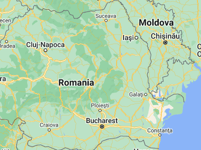 Map showing location of Turia (46.03333, 26.05)