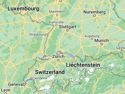 Map showing location of Tuttlingen (47.98464, 8.8177)