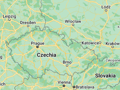 Map showing location of Týniště nad Orlicí (50.15136, 16.0777)
