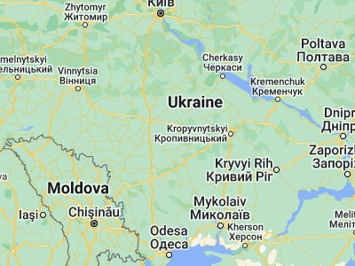 Map showing location of Tyshkivka (48.49665, 30.94229)