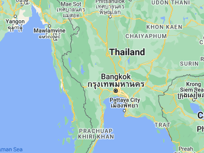 Map showing location of U Thong (14.37514, 99.89225)
