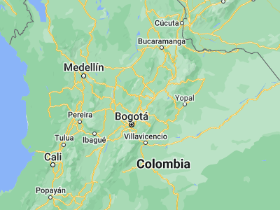 Map showing location of Ubaté (5.30933, -73.81574)