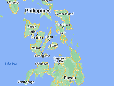 Map showing location of Ubay (10.056, 124.47294)