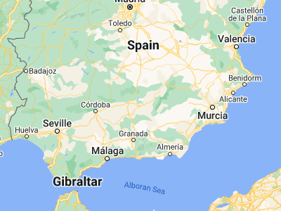 Map showing location of Úbeda (38.01328, -3.3705)