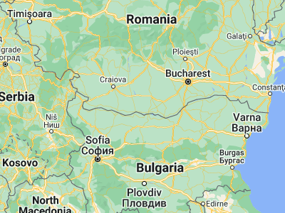 Map showing location of Uda-Clocociov (43.9, 24.71667)